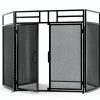 Fire Beauty Fireplace Screen Black Metal Modern Safety-5