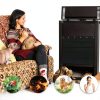 GOCOHHI Fireplace Cover Fire Water Resistant Insulation-7