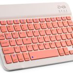 Xukinroy 10 inch White Bluetooth Keyboard for iOS Android-0