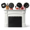 GOCOHHI Fireplace Cover Fire Water Resistant Insulation-3