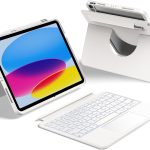 HOU Magnetic Detachable Tablet Keyboard Case-0
