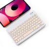 LOOBOAKY Tablet Keyboard White-4