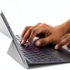 Inateck Black Gray Tablet Keyboard for Surface Pro-2