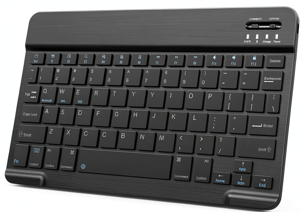TOHAKATA Bluetooth keyboard on a Samsung Galaxy Tab