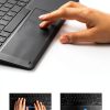 Inateck Black Gray Tablet Keyboard for Surface Pro-4