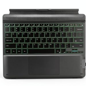 Inateck Black Gray Tablet Keyboard for Surface Pro-0