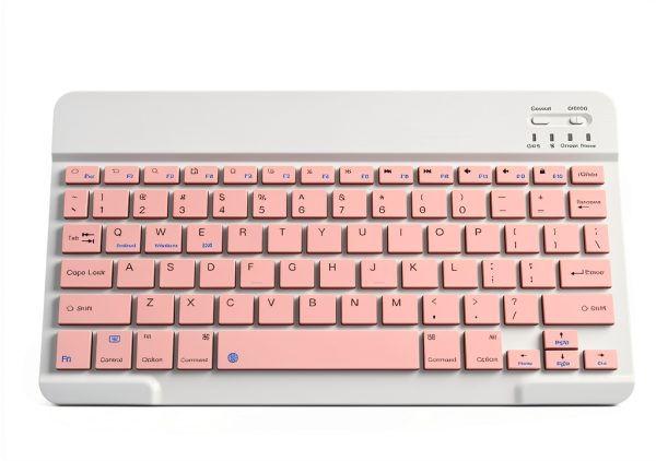 LOOBOAKY Tablet Keyboard White-5