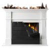 GOCOHHI Fireplace Cover Fire Water Resistant Insulation-8