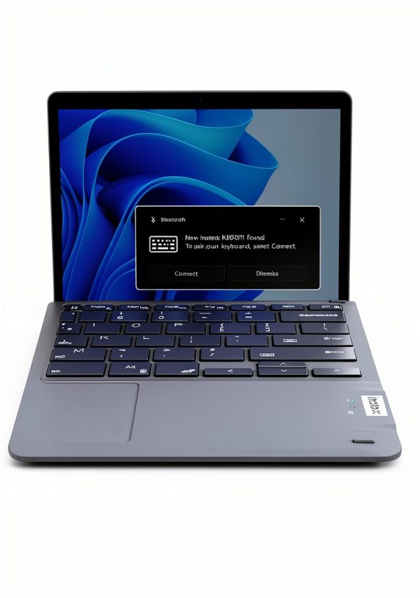Inateck Black Gray Tablet Keyboard for Surface Pro-5