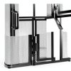 Fire Beauty Fireplace Screen Black Metal Modern Safety-4