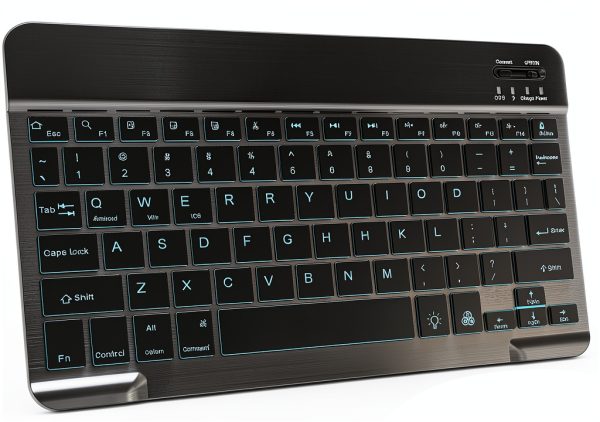 Harburfine Bluetooth Keyboard Black-0