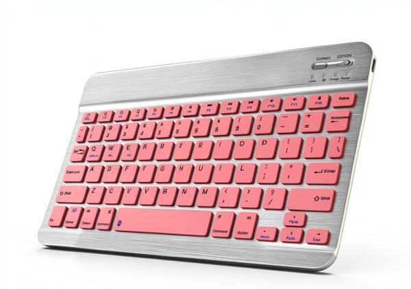 LOOBOAKY Tablet Keyboard White-1