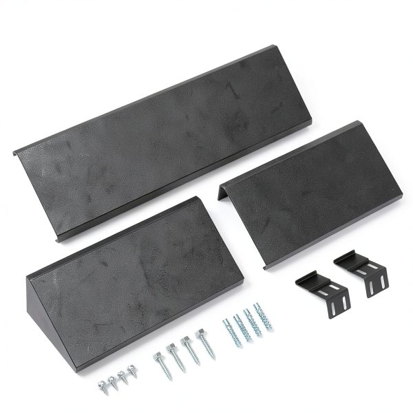 INNO STAGE Fireplace Hood Black Adjustable Heat Shield-5
