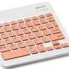 Xukinroy 10 inch White Bluetooth Keyboard for iOS Android-3