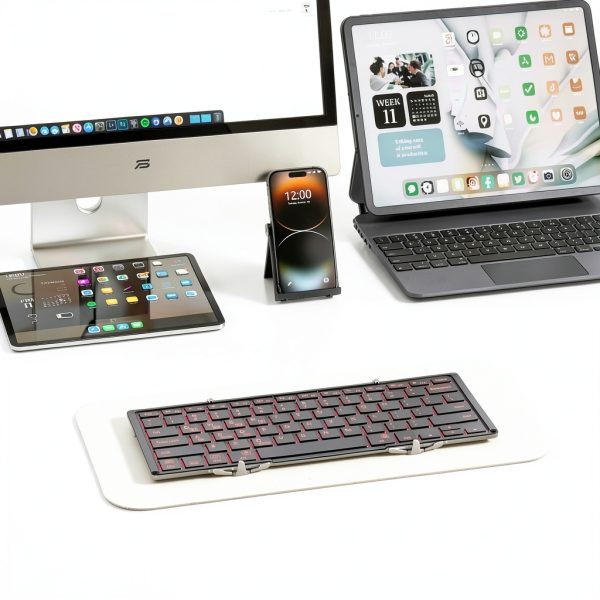 iClever BK05 Bluetooth Keyboard Laptop Tablet-1