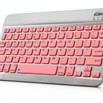 LOOBOAKY Tablet Keyboard White-0