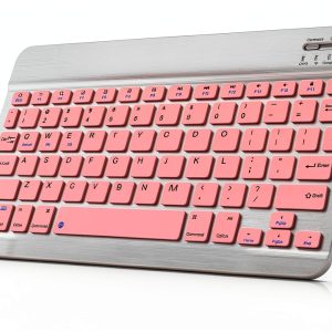 LOOBOAKY Tablet Keyboard White-0