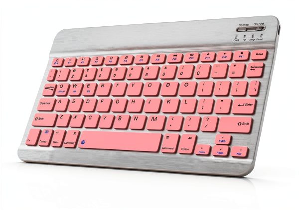 LOOBOAKY Tablet Keyboard White-0