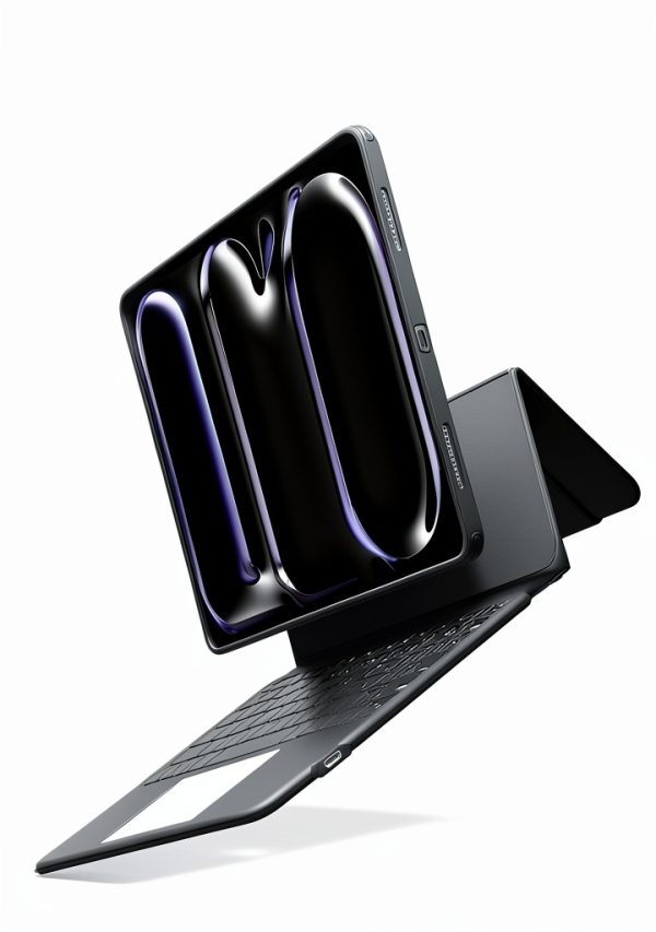 ESR iPad Pro 13 Keyboard Case Backlit Scissor-5
