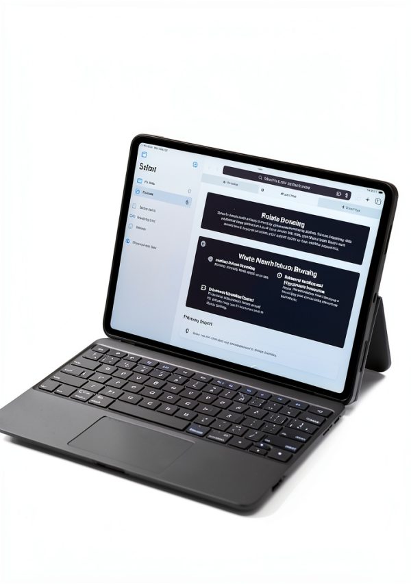 ESR iPad Pro 13 Keyboard Case Backlit Scissor-7