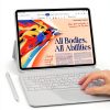 ESR iPad Pro 13 Keyboard Case Aluminum White-8