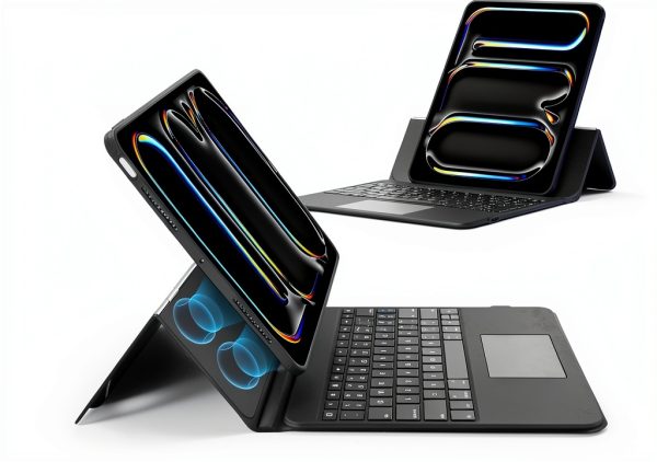 ESR iPad Pro 13 Keyboard Case Backlit Scissor-0