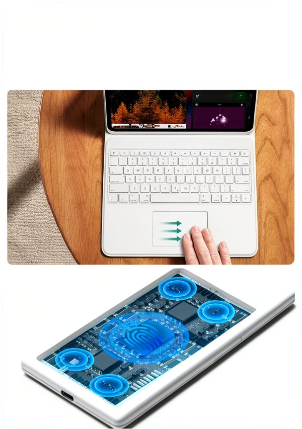 ESR iPad Pro 12.9 Keyboard Case Aluminum Backlit-3
