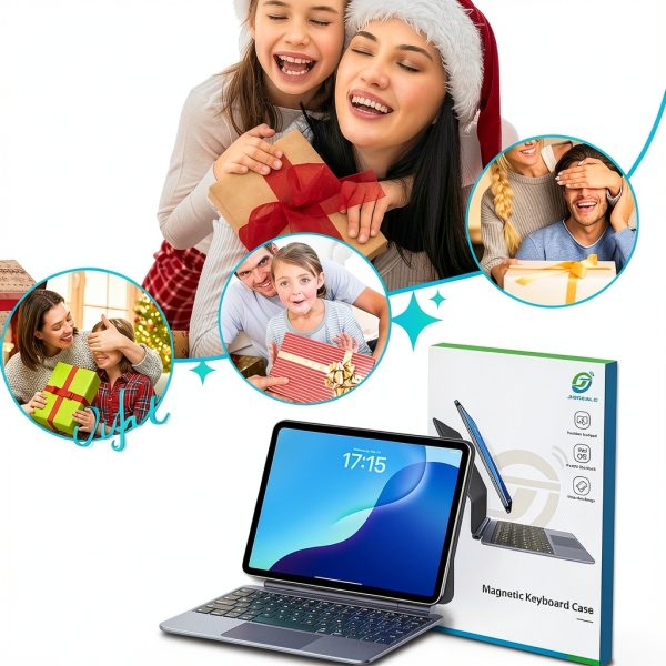 Jibrealg Magic Keyboard for iPad 10th & 11th-7