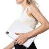 Jibrealg iPad Pro 13 Keyboard Case White-6