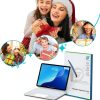 Jibrealg Tablet Keyboard Silver Ultra-Thin-7