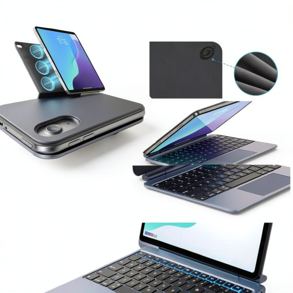 Jibrealg Magic Keyboard for iPad 10th & 11th-6