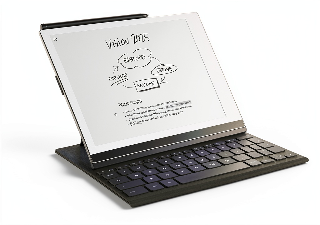 reMarkable Type Folio keyboard cover on a desk