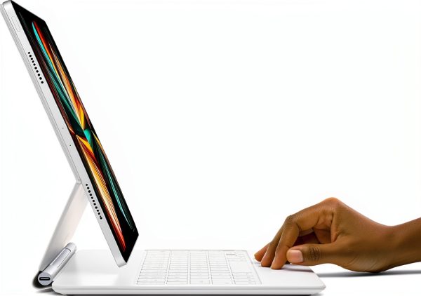 Apple iPad Magic Keyboard White Foldable Tablet-6