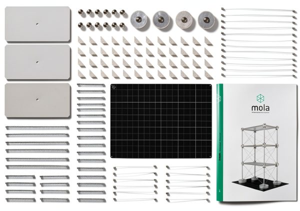 Mola Structural Model Kit KIT M1 122 Magnetic Pieces for Engineering-3