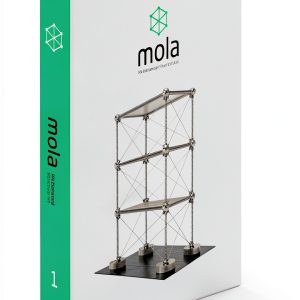 Mola Structural Model Kit KIT M1 122 Magnetic Pieces for Engineering-0