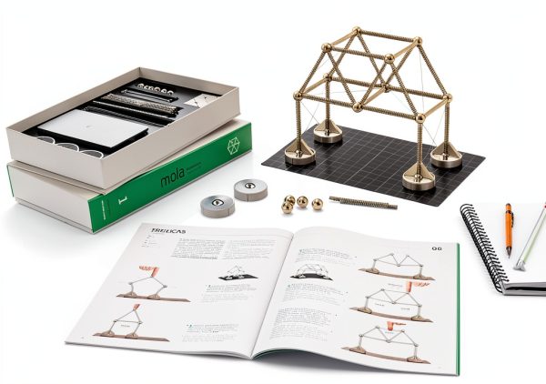 Mola Structural Model Kit KIT M1 122 Magnetic Pieces for Engineering-1