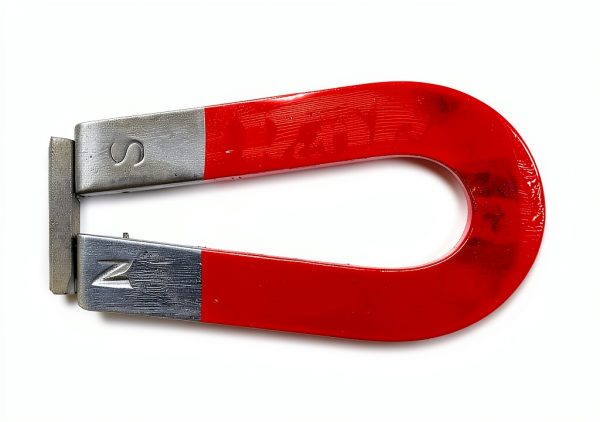 EISCO Horseshoe U-Shaped Magnet Small 3" x 1.56" Chrome Steel-0