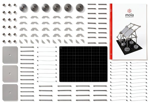 Mola Structural Modeling Kit 145-Piece Magnetics Set for Teens-3