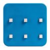Three by Three Seattle Chrome Neodymium Magnet 3/8" x 1/8" 6‑Pack-0