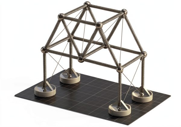 Mola Structural Model Kit KIT M1 122 Magnetic Pieces for Engineering-7