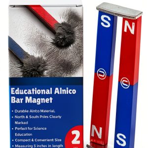 Alnico 3 Inch Bar Magnets 2 Pack by Toucan Craft Supplies-0