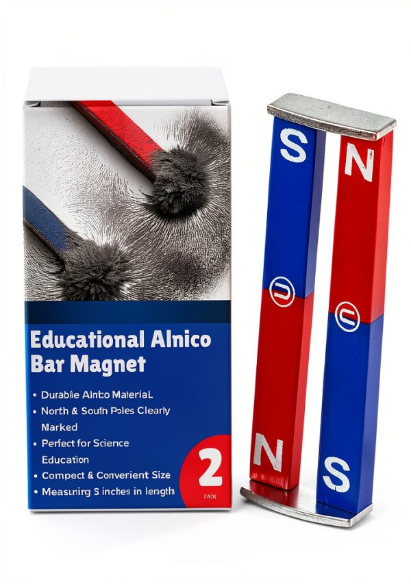 Alnico 3 Inch Bar Magnets 2 Pack by Toucan Craft Supplies-0