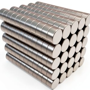 Tiny Round Disc Magnets 3x1.5mm MicroGeoCaches 300 Pack Silver Metal-0