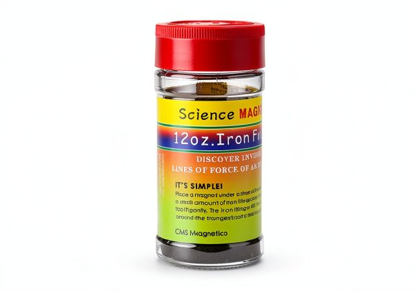 Iron Filings 12 oz Fine Magnetic Powder by CMS Magnetics Kit-0
