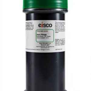 EISCO Coarse Iron Filings, 1 LB (454g) in Sprinkle Bottle - 20 Mesh Iron Shavings for Magnets-0