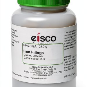 Coarse Iron Filings 250g EISCO Magnetism Kit Iron Shavings 20 Mesh-0