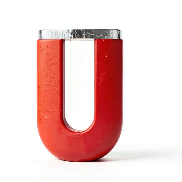 Alnico Horseshoe Magnet by Dowling Magnets 2" Red Model DO-731015-3