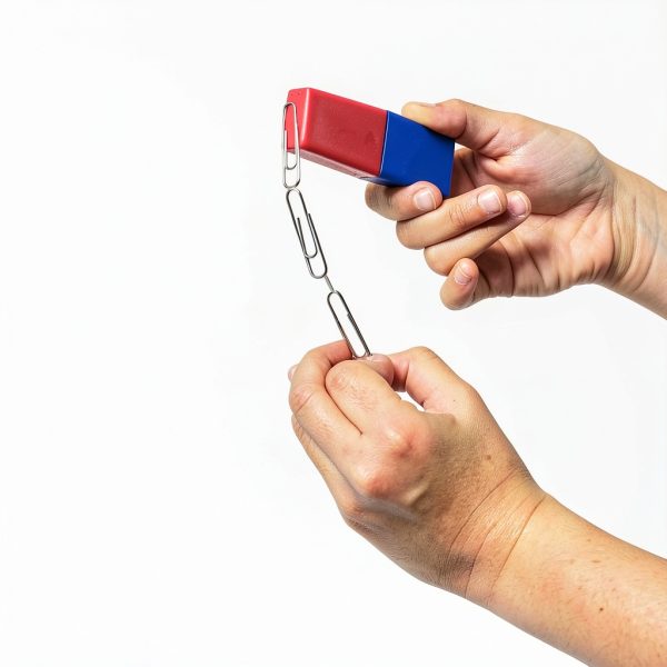 Dowling Magnets 712 North/South Bar Magnets 2‑Set – 3.13" x 1" Plastic-3