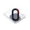 Scientific Iron Filings Box TOPPERFUN Magnetism Kit 3.7x2.75in-1