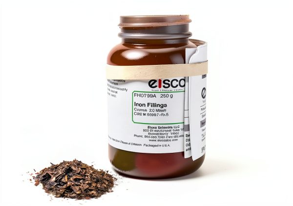Coarse Iron Filings 250g EISCO Magnetism Kit Iron Shavings 20 Mesh-1